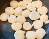 ホタテとほうれん草のガリバタソテー作り方6写真