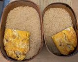 「曲げわっぱ　めおと乗っけ弁当」その1作り方24写真