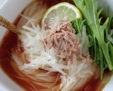 ツナとトマトのイタリアンそうめん作り方4写真