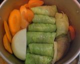 マヨでふわっとロールキャベツ♪作り方4写真