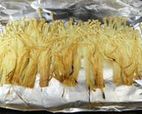 魚焼きグリル5分！塩胡椒で。焼き★えのき作り方7写真