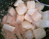 ほくほく焼き大根のきなことゴマ和え作り方3写真