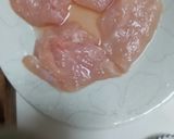鶏胸肉の梅肉大葉フライ作り方1写真