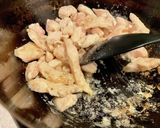 鶏胸肉とにらの炒め物作り方2写真