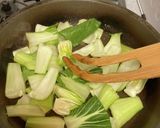 【玉ねぎ麹】で味付けチンゲン菜の炒め物作り方2写真