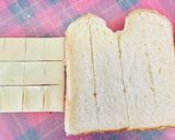 食パンで楽しい♬ちぎりパンチーズトースト作り方2写真