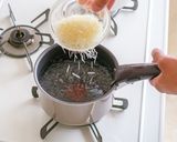 新玉ねぎのビーフンリゾット作り方3写真