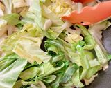 キャベツとタマネギとコンソメでパスタ作り方3写真