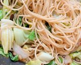 キャベツとタマネギとコンソメでパスタ作り方4写真