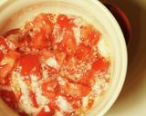 さっぱり！簡単！トマトとろろ丼作り方3写真
