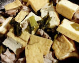 高菜と厚揚げの肉炒め作り方3写真