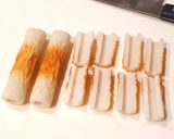 ささみとちくわの海苔巻天ぷら作り方4写真