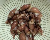 ホタルイカとカイワレのチリ風味作り方1写真
