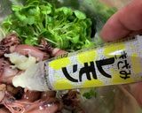 ホタルイカとカイワレのチリ風味作り方2写真