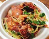 ホタルイカとカイワレのチリ風味作り方5写真