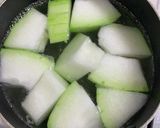 冬瓜とひき肉の旨煮作り方2写真