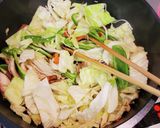 牛肉と野菜の甘辛炒め作り方5写真