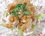 鶏むね肉のさっぱり梅おろし作り方4写真
