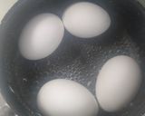 失敗しない！半熟ゆで卵！作り方1写真