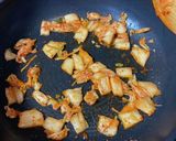 キムチチャーハン〜目玉焼きを添えて〜作り方2写真