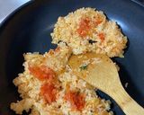 キムチチャーハン〜目玉焼きを添えて〜作り方3写真