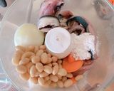 冷凍可能、お魚ハンバーグ(照り焼き味)作り方3写真