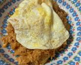 キムチチャーハン〜目玉焼きを添えて〜作り方7写真
