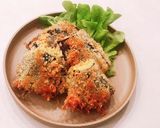 ナスのハム挟み揚げ作り方7写真