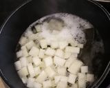 手づかみ食べに！大根とつみれの味噌煮！作り方1写真