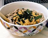 辛味噌ベースのアボカド納豆まぜ蕎麦(冷)作り方4写真