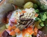 アンチョビと粒マスタードのポテトサラダ作り方5写真
