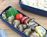 なすのはさみ揚げ青のり風味作り方5写真