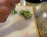 簡単♡アスパラを食べる辣油で作り方1写真
