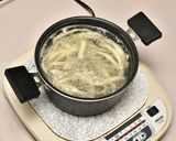 伊勢うどんめかぶのせ（たまごとじ）作り方2写真