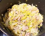 【低糖質】お好み焼き風オムキャベツ作り方4写真