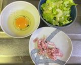 卵とベーコンとセロリの炒飯♪^ - ^作り方1写真