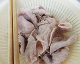 ライスペーパーで冷しゃぶサラダ生春巻き作り方4写真