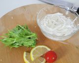 さばの味噌煮のピリ辛ごまそうめん作り方2写真