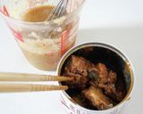 さばの味噌煮のピリ辛ごまそうめん作り方3写真