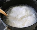 さばの味噌煮のピリ辛ごまそうめん作り方6写真