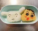 キャラ弁♪しろ クレヨンしんちゃん作り方3写真
