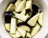 レンジ豚こまオイ辛子炒め味麻婆豆腐茄子作り方3写真