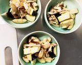 レンジ豚こまオイ辛子炒め味麻婆豆腐茄子作り方12写真