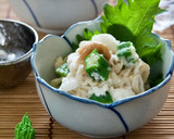 切り干し大根と長芋の梅肉和え作り方4写真