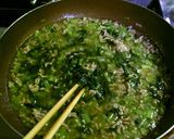 挽肉と小松菜のあんかけうどん作り方6写真