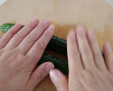 たたききゅうりと焼き海苔の中華あえ作り方1写真