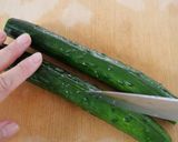 たたききゅうりと焼き海苔の中華あえ作り方2写真