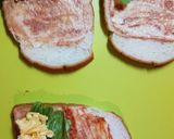 軽食♪たらこ？入りスクエッグロールサンド作り方5写真