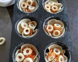 キムチとチーズの餃子カップ作り方2写真
