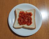 キムチーズトースト作り方2写真